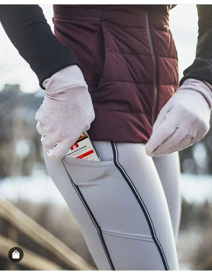 Leggings 006: digital sewing pattern for women — leggings with side stripe and thigh pocket — Moldey