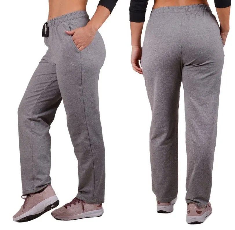 Women's Joggers: digital sewing pattern for women — straight-leg sweatpants with side pockets — Moldey