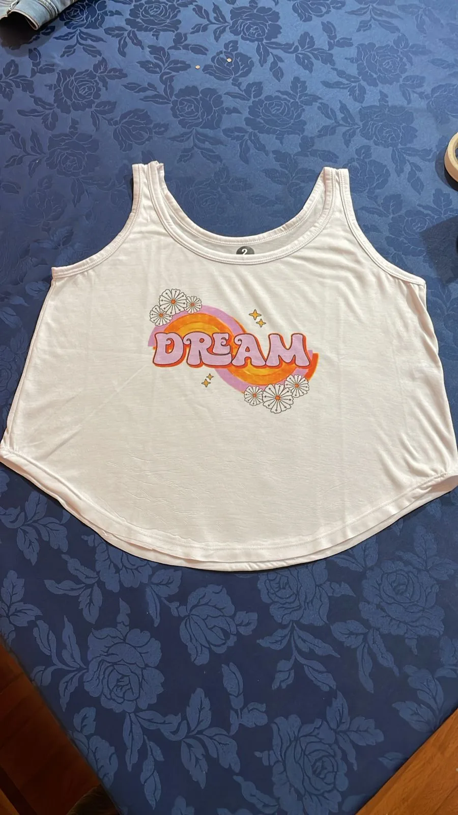 Tank Top 10: digital sewing pattern for women — wide-strap tank top with graphic print — Moldey