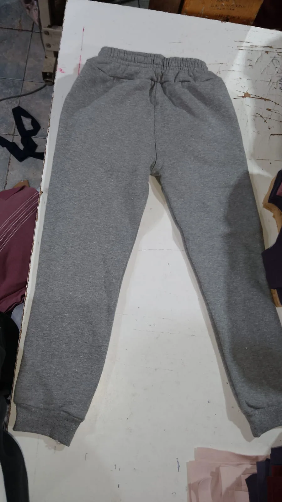 Jogger Pants 99-M: digital sewing pattern for men — fleece-back joggers with elasticized cuffs — Moldey