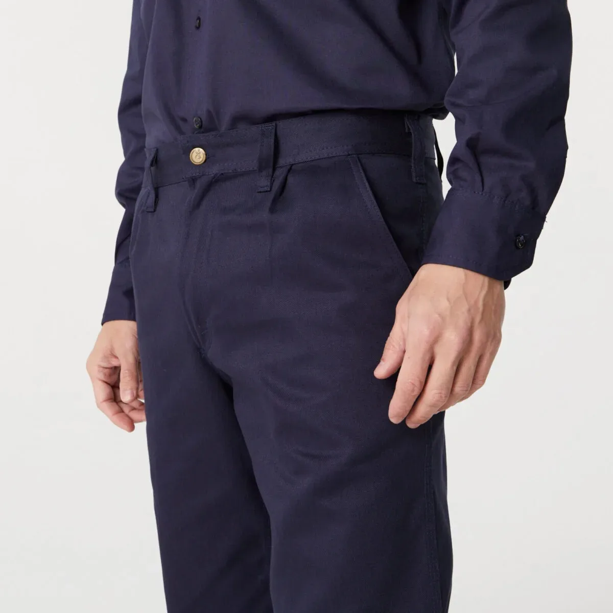 Pants 156-M: digital sewing pattern for men — dress pants with front pleat and side pockets — Moldey